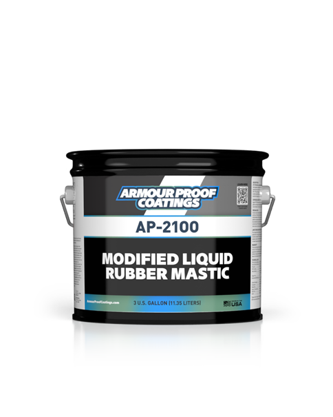 AP-2100 Modified Liquid Rubber Mastic in 3 Gallon Pail