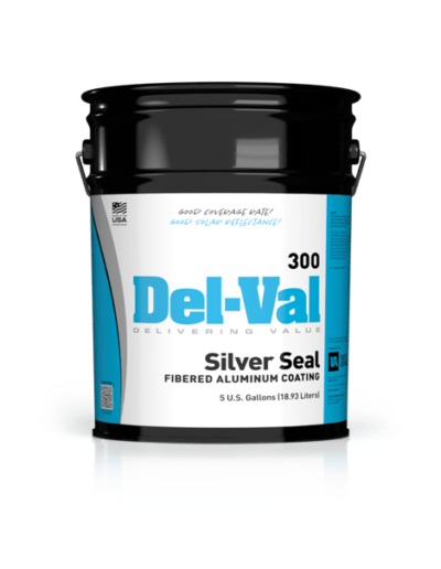 Del-Val 300 Silver Seal Fibered Aluminum