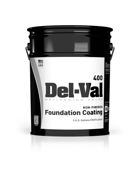 Image of Del-Val 110 Fibered Roof Coating in 5 Gallon Pail