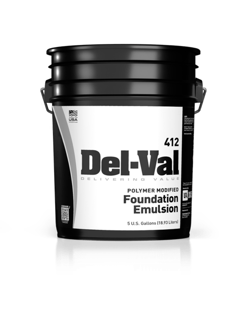 Image of Del-Val 110 Fibered Roof Coating in 5 Gallon Pail