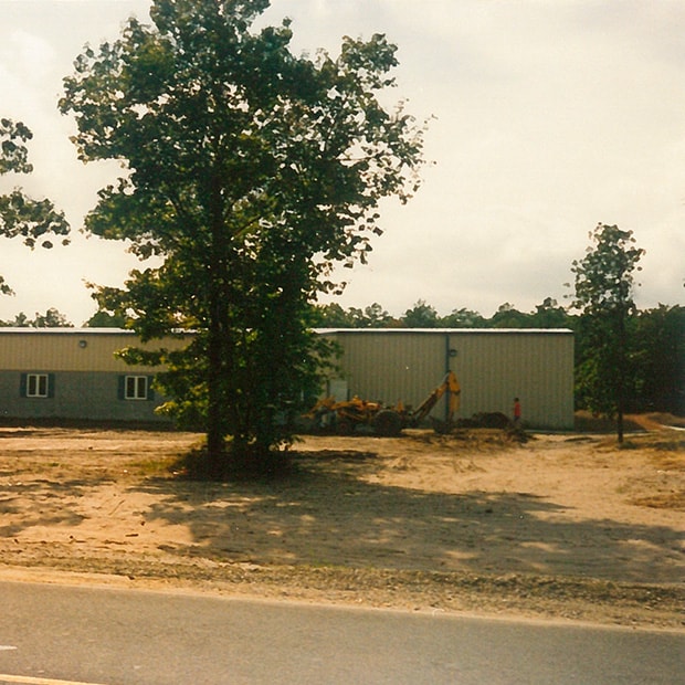 Grading-the-Property-of-North-Grove-Street-Facility-in-1994 Grading the Property of North Grove Street Facility in 1994