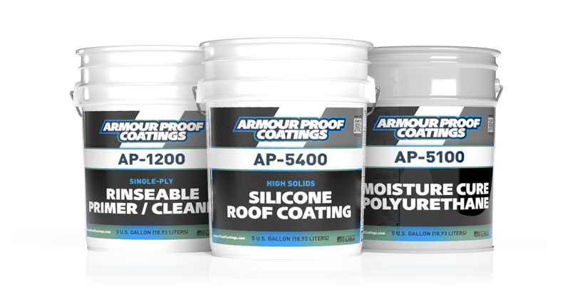 AP-1200, AP-5100, AP-5400 Roof Restoration Coating System Image