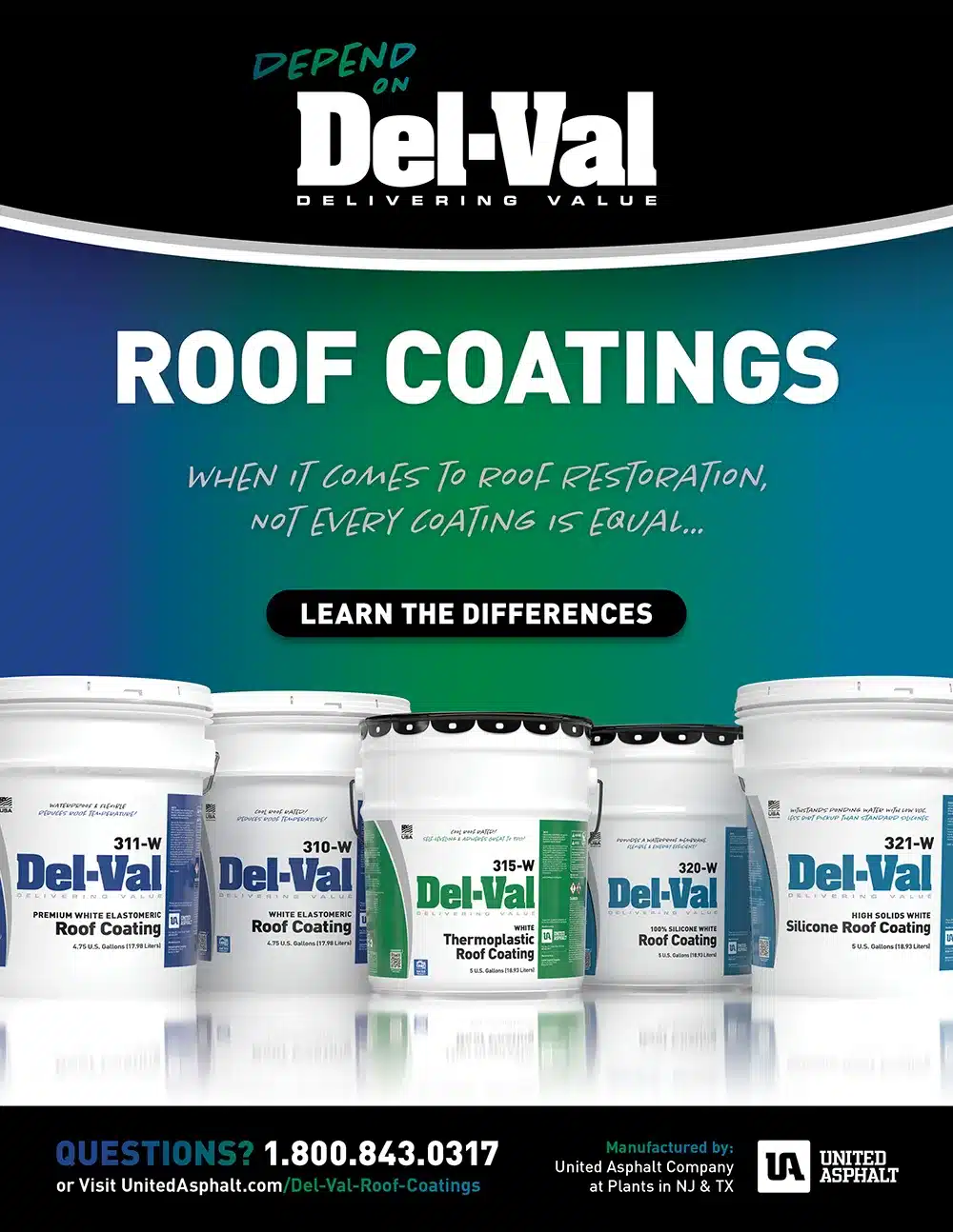 Del-Val Roof Coatings Sell Sheet 2026 Cover